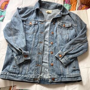 Madewell Denim Jacket oversized